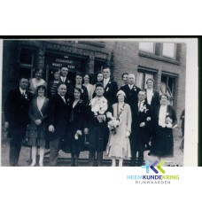 1930 Koning B.J.Stoll en Koningin Stoll Blij F00002799